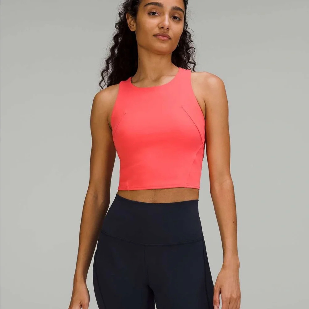 98 🆕💕 Lululemon Invigorate Train Tank - Pale Raspberry - Picture 11 of 11